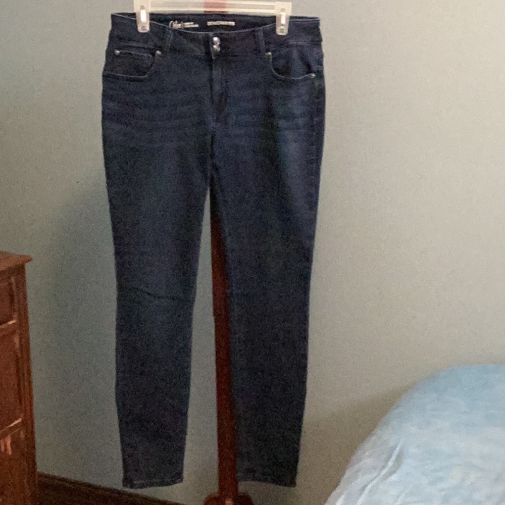 Denver Hayes Blue Skinny Jeans Classic Fit